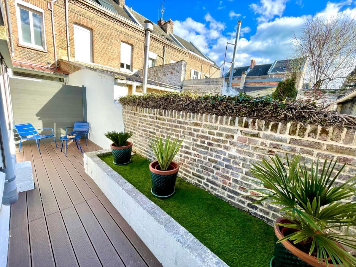 Soleil Levant - T2 Avec Terrasse Proche Gare Amiens Zewnętrze zdjęcie