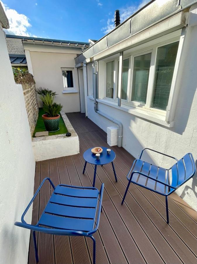 Soleil Levant - T2 Avec Terrasse Proche Gare Amiens Zewnętrze zdjęcie