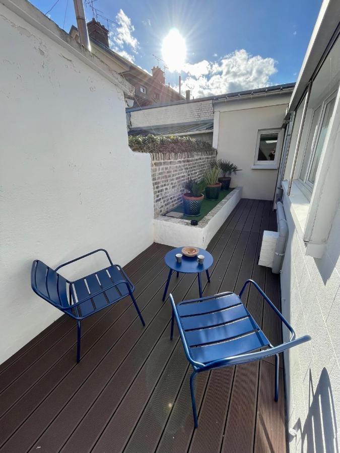 Soleil Levant - T2 Avec Terrasse Proche Gare Amiens Zewnętrze zdjęcie