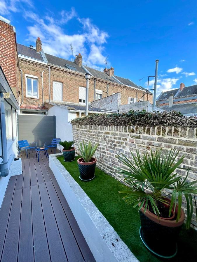 Soleil Levant - T2 Avec Terrasse Proche Gare Amiens Zewnętrze zdjęcie